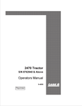Case 2470 Tractor Service Repair Manual 9-4895 PDF