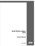 Case 321D Small Wheel Loader Service Repair Manual Ber 7-29290 PDF