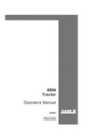 Case 4694 Tractor Operator Manual 9-9851 PDF
