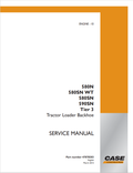 Case 580N, 580SN WT, 580SN, 590SN Tire 3 Tractor Loader Backhoe Service Manual 47878203 PDF