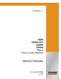 Case 580N, 580SN WT, 580SN, 590SN Tire 3 Tractor Loader Backhoe Service Manual 47878204 PDF