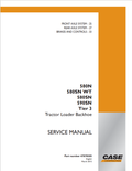 Case 580N, 580SN WT, 580SN, 590SN Tire 3 Tractor Loader Backhoe Service Manual 47878205 PDF