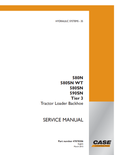 Case 580N, 580SN WT, 580SN, 590SN Tire 3 Tractor Loader Backhoe Service Manual 47878206 PDF