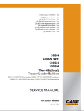 Case 580N, 580SN WT, 580SN, 590SN Tire 4B Tractor Loader Backhoe Service Manual 48080066 PDF