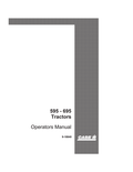 Case 595, 695 Tractor Operator Manual 9-18840 PDF