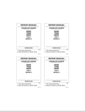 Case 650K, 750K, 850K Tire 2 Series 3 Crawler Dozer Repair Manual 87364103 NA PDF