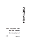Case 7210, 7220, 7230, 7240 and 7250 Tractor Operator Manual 9-24702 PDF