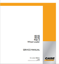 Case 821G, 921G Tier 2 Wheel Loader Service Manual 48083741 PDF