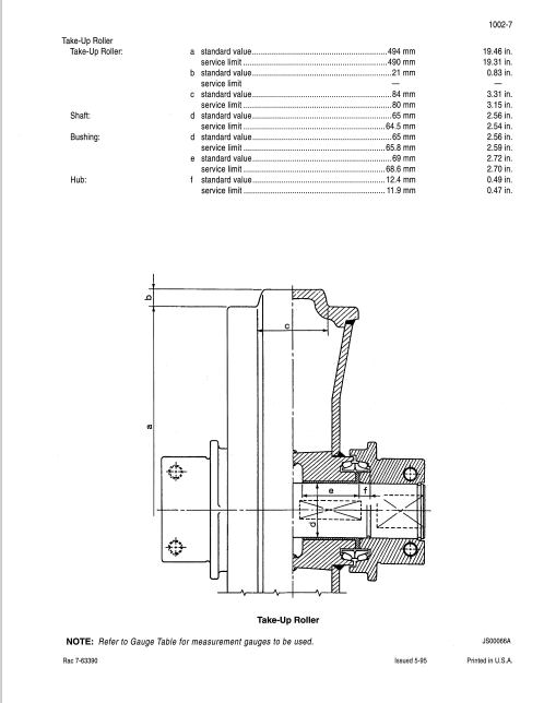Case 9020B Excavator Service Manual 7-63062 PDF