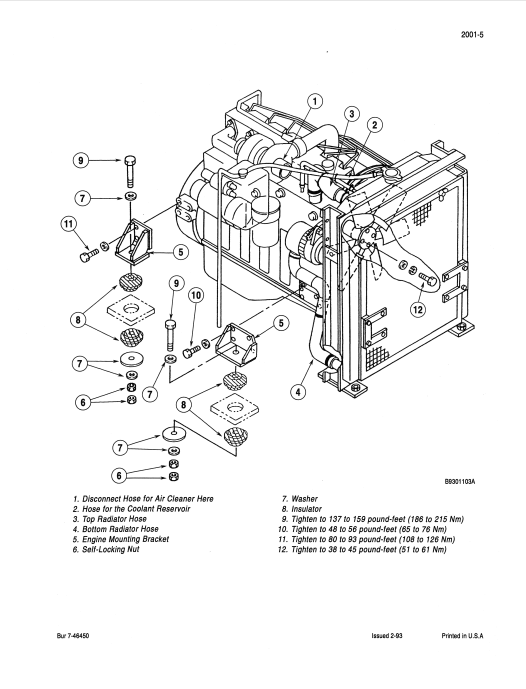 Case 9040 Excavator Service Manual 7-46360 PDF