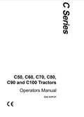 Case C50, C60, C70, C80, C90 and C100 Operator Manual 6-9131 PDF