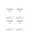 Case CX460 Crawler Excavator Service Manual 9-53600 PDF