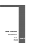 Case Farmall Touch Control Service Manual GSS-1024 PDF