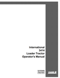 Case International 3414 Loader Tractor Operator Manual 1019764R4 PDF