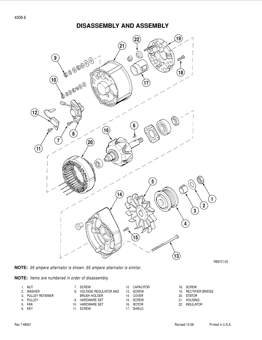 Case MX150 And MX170 Tractor Service Repair Manual 7-87886 PDF