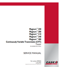Case Magnum 250, 280, 310, 340, 380  Tractor Service Manual 47794733 PDF