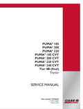 Case Puma 185, 200, 220, 240 CVT Tier 4B Tractor Service Manual 47936452 PDF