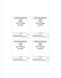 Case W36 PIN 17754000 And After Service Manual 8-70000 PDF
