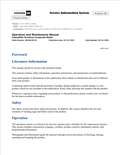 Caterpillar Cat 246D Skid Steer Loader Operation and Maintenance Manual PDF | S/N JSL