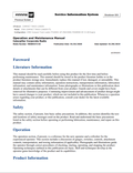 Caterpillar Cat 259D Compact Track Loader Operation and Maintenance Manual PDF | S/N FTL