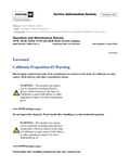 Caterpillar Cat 267B Multi Terrain Loader Operation and Maintenance Manual PDF | S/N CYC