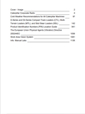 Caterpillar Cat 289D Compact Track Loader Operation and Maintenance Manual PDF | S/N WE5