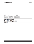 Caterpillar Cat 307 Excavator Electrical and Hydraulic Schematic Manual PDF | S/N 2WM