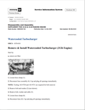 Caterpillar Cat 3126 Marine Engine Service and Repair Manual PDF | S/N 8NM