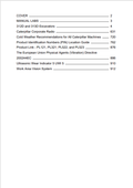 Caterpillar Cat 312D Excavator Operation and Maintenance Manual PDF | S/N DLP