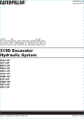 Caterpillar Cat 319D L Excavator Electrical and Hydraulic Schematic Manual PDF | S/N KRM&nbsp;