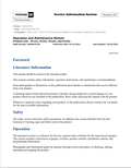 Caterpillar Cat 320B Excavator Operation and Maintenance Manual PDF | S/N 5BR
