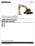 Caterpillar Cat 328D LCR Excavator Electrical And Hydraulic Schematic Manual PDF | S/N SWF