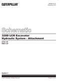Caterpillar Cat 328D LCR Excavator Electrical and Hydraulic Schematic Manual PDF | S/N RMX