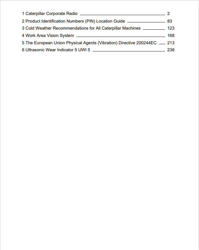 Caterpillar Cat 329F L Excavator Operation and Maintenance Manual PDF | S/N GCX