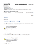 Caterpillar Cat 426C Backhoe Loader Operation and Maintenance Manual PDF | S/N 1YR
