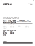 Caterpillar Cat 432D Backhoe Loader Electrical and Hydraulic Schematic Manual PDF | S/N BLD&nbsp;