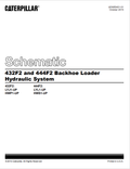 Caterpillar Cat 432F2 Backhoe Loader Electrical and Hydraulic Schematic Manual PDF | S/N HWP