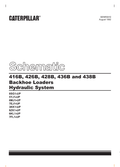 Caterpillar Cat 462B Backhoe Loader Electrical and Hydraulic Schematic Manual PDF | S/N 5YJ&nbsp;