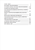 Caterpillar Cat 631K Wheel Tractor-scrape Operation and Maintenance Manual PDF | S/N WTR
