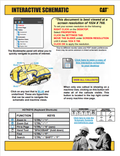 Caterpillar Cat 725 Articulated Truck Electrical System Schematic Manual PDF | S/N 3T9