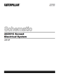 Caterpillar Cat AS3251C Asphalt Screed Electrical and Hydraulic Schematic Manual PDF | S/N JJN