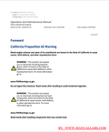 Caterpillar Cat C6.6 Industrial Engine Operation and Maintenance Manual PDF | S/N -SEBU8120-05