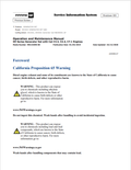 Caterpillar Cat DE33GC Generator Set Operation and Maintenance Manual PDF | S/N N8D