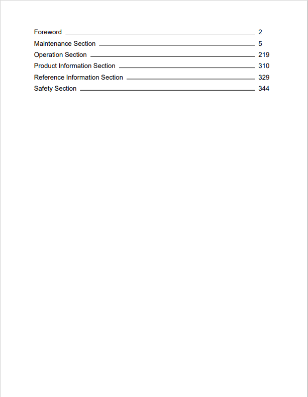 Caterpillar Cat G3520C Generator Set Operation and Maintenance Manual PDF | S/N FZE
