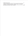 Caterpillar Cat G3520C Generator Set Operation and Maintenance Manual PDF | S/N GZN