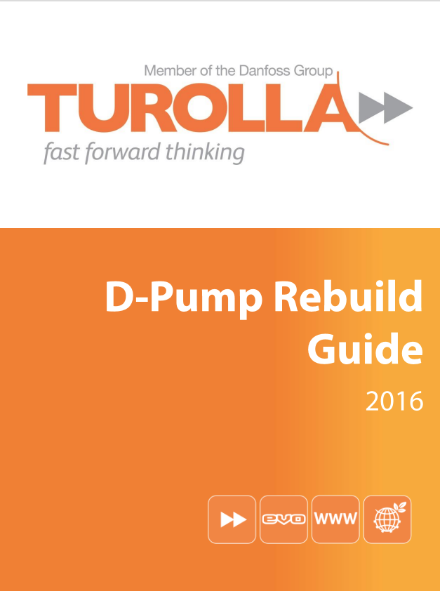 GEHL DANFOSS TUROLLA D-PUMP REBUILD GUIDE 2016 SERVICE MANUAL 50940484 - PDF