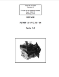 GEHL RS5-19 PUMP A 4 VG 40 - 56 SERIES 3.2 MUSTANG 519 REPAIR MANUAL 913309 - PDF
