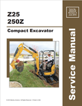 GEHL Z25, 250Z COMPACT EXCAVATOR SERVICE MANUAL 50940346 - PDF