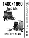 GHEL 1460, 1860 ROUND BALER OPERATOR MANUAL 903308 - PDF