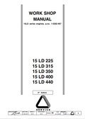 JCB 15 LD 225, 15 LD 315, 15 LD 350, 15 LD 400, 15 LD 440 Workshop Manual 1-5302-467 PDF